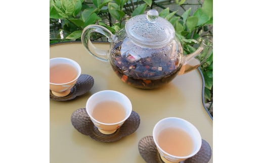 日本茶&ハーブ平野屋オリジナルブレンドとポストカードセット お茶 日本茶 オリジナルブレンド ブレンド茶 ハーブ ポストカード セット 詰め合わせ ギフト 贈り物 【069_1916】島根県浜田市1