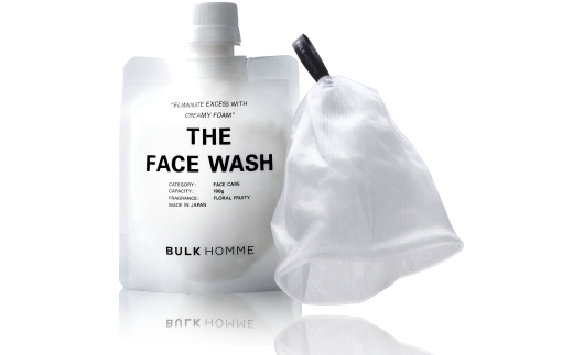 011-014 【BULK HOMME バルクオム】FACE CAREセット(THE FACE WASH+THE BUBBLE NET)埼玉県吉川市11000雑貨・日用品化粧水・乳液・美容品