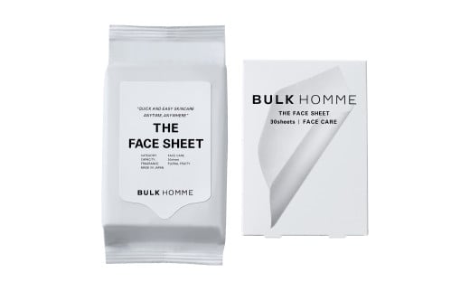 013-012 【BULK HOMME バルクオム】THE FACE SHEET フェイスシート埼玉県吉川市13000雑貨・日用品化粧水・乳液・美容品