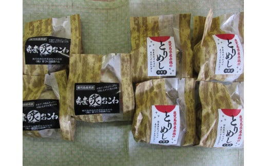 ZS-609 鹿児島産黒豚角煮炙りおこわ&赤鶏のとりめしセット鹿児島県薩摩川内市6000肉その他 肉