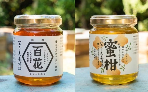 【内子町】瀬戸内の恵み 百花蜜&蜜柑蜜詰め合わせセット(各300g)愛媛県内子町26000鍋セット・総菜・加工食品ジャム・はちみつ