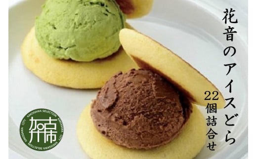 花音のアイスどら 22個詰合せ(特撰)《 アイス どら焼き 詰め合わせ チョコ イチゴ バニラ 抹茶 デザート お土産 銘菓 おみやげ お菓子 菓子 おやつ スイーツ 》【2402H05907】兵庫県加古川市25000