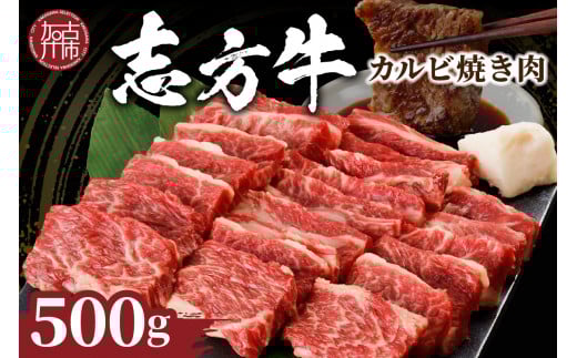 ★選べる配送月★【11月発送】志方牛カルビ焼肉(500g)《 牛肉 牛 和牛 国産 焼肉 おすすめ カルビ 赤身 美味しい バーベキュー 志方牛 プレゼント ギフト  お取り寄せ 》【2401A00202-11】兵庫県