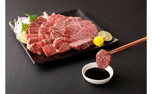 熊本 馬刺し 上霜降り トロ 300g(50g×6個)馬肉 馬刺熊本県熊本市33000肉ジビエ