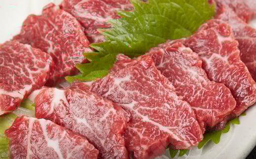 馬刺し セット「華」 合計280g 3種 中トロ 上ロ−ス スライス たてがみ ブロック 馬肉 肉 タレ付き熊本県熊本市29000肉ジビエ