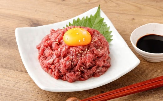 【フジチク】 国産馬刺しユッケ 50g×6 計300g 馬肉 お肉 たれ付き熊本県熊本市10000肉ジビエ