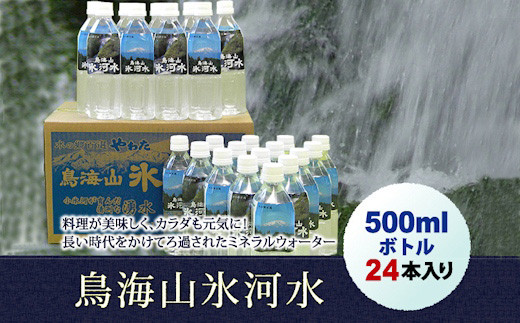 鳥海山氷河水500ml×24本入り F2Y-8126山形県13000お茶・飲料水・ミネラルウォーター