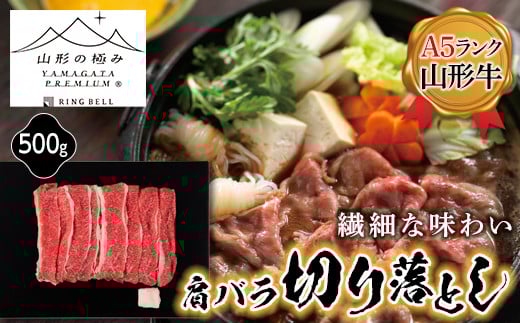 【山形の極み】山形牛切り落とし500g F2Y-5111山形県15000肉牛肉