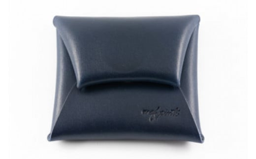 maf pinto コインケース レザー 革 小銭入れ 財布 ネイビー福岡県大川市15000衣類・装飾品・工芸品財布