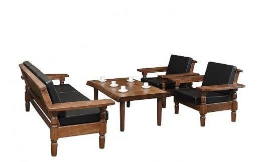 アーバンソファ4点セット:ナチュラル福岡県大川市2735000衣類・装飾品・工芸品その他 装飾品・工芸品