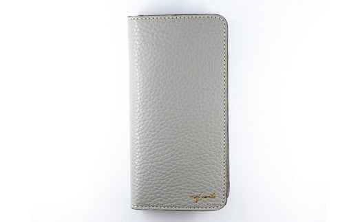 maf pinto アイフォーンケース 本革 日本製 (iPhone SE 第2世代 / 8 / 7, ) ADRIA LINE 【ライトグレー】福岡県大川市25000衣類・装飾品・工芸品その他 装飾品・工芸品