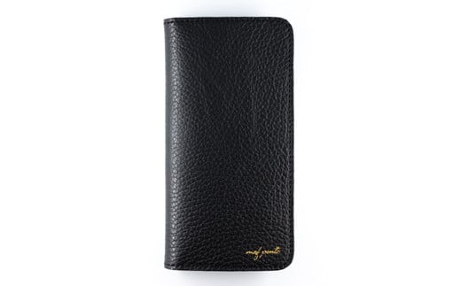 maf pinto アイフォーンケース 本革 日本製 (iPhone SE 第2世代 / 8 / 7, ) ADRIA LINE 【ブラック】福岡県大川市25000衣類・装飾品・工芸品その他 装飾品・工芸品
