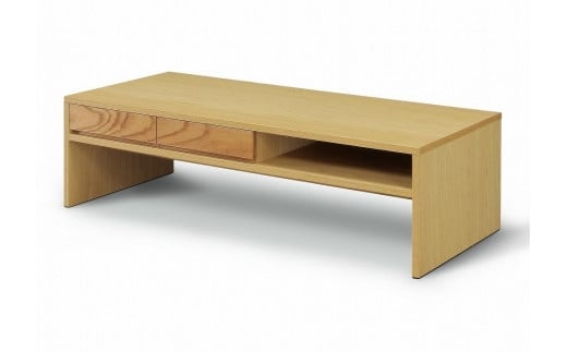 【大川家具】 開梱設置 125cm リビング テーブル ホワイトオーク センダン材 国産材 キルト福岡県大川市322500衣類・装飾品・工芸品その他 装飾品・工芸品