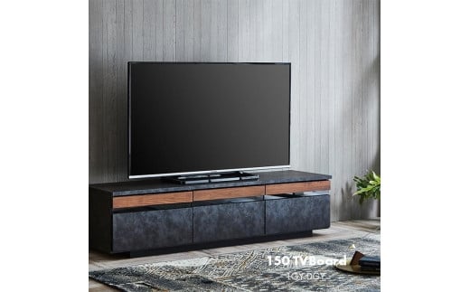テレビボード 幅150☆ 天然木 ウォールナット無垢材 グレー カラー:DGY福岡県大川市284500衣類・装飾品・工芸品その他 装飾品・工芸品