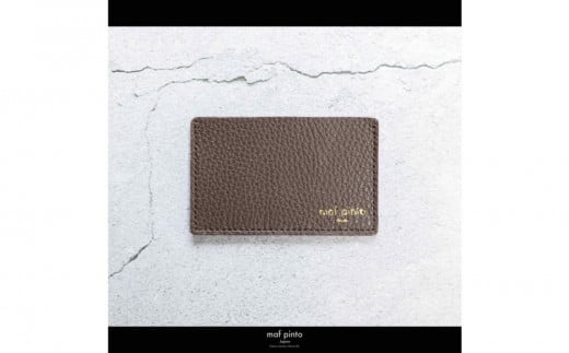 maf pinto (マフ ピント) カードケース 1枚 免許証 マイナンバーカード 薄型 スリム チョコレート ADRIA LINE レザー 本革 日本製福岡県大川市10000衣類・装飾品・工芸品その他 装飾品・工芸品