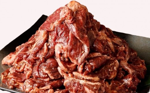 【定期便全12回】博多和牛A4ランク以上焼肉用タレ漬1.1kg福岡県大川市128000肉牛肉