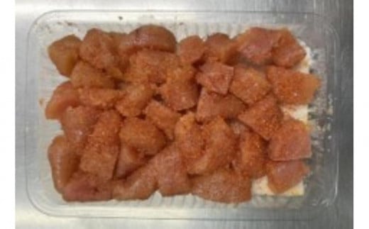 【定期便全12回】稲石 無着色辛子明太子ひとくちカット 300g福岡県大川市64500魚介・海産物明太子・その他魚卵