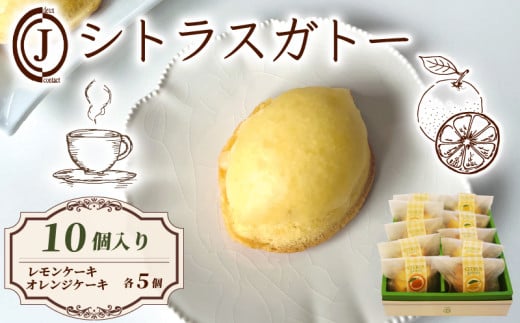 シトラスガトー  10個入り オレンジ レモン ケーキ 柑橘 シロップ リキュール スイーツ お菓子 おやつ デザート 洋菓子 焼き菓子 焼菓子 詰合せ 詰め合わせ ギフト プレゼント 贈り物 贈答 贈