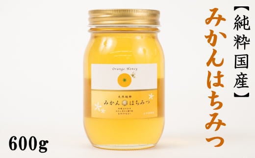 みかん王国和歌山県の下津で採れた純粋国産みかんはちみつ600g<2026年1月中旬〜2026年1月下旬頃より順次発送>【tec508B】和歌山県串本町15000鍋セット・総菜・加工食品ジャム・はちみつ