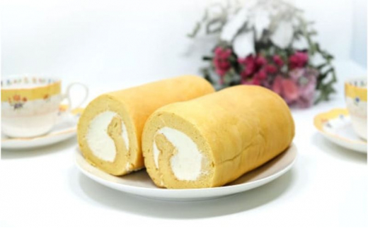 【低糖質】手作り大豆粉ロールケーキ(プレーン)福岡県小郡市14000菓子・スイーツケーキ・カステラ