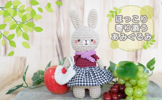雑貨 ほっこり寄り添う あみぐるみの着せ替えセット うさぎちゃん あみぐるみ福岡県小郡市13000雑貨・日用品おもちゃ・ぬいぐるみ