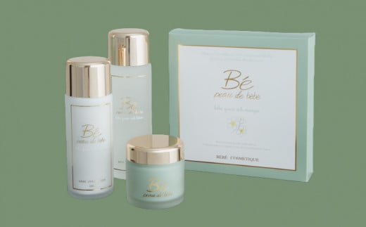 べべ オールスターセット (グリーンリッチクリーム・ローション・エマルジョン・マスク)【1467160】静岡県掛川市140000雑貨・日用品化粧水・乳液・美容品