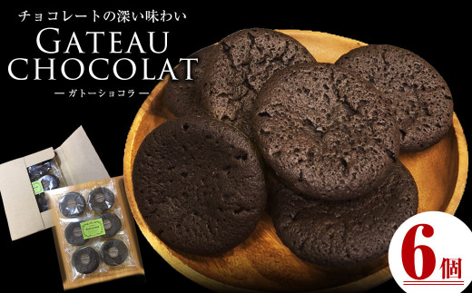 メール便でお届け!ガトーショコラ(6個) 洋菓子 お菓子 おやつ 焼き菓子 スイーツ スウィーツ ケーキ p7-038鹿児島県志布志市7000菓子・スイーツケーキ・カステラ