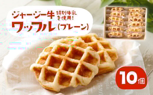 白木牧場 特別 牛乳 を使用した ワッフル ×10個(プレーンのみ)福岡県嘉麻市13000菓子・スイーツその他 洋菓子