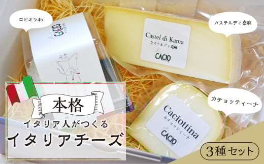 自然豊かな嘉麻市で イタリア人 がつくる 本格 イタリア チーズ 3種セット 福岡県 嘉麻市福岡県嘉麻市13000卵・乳製品チーズ