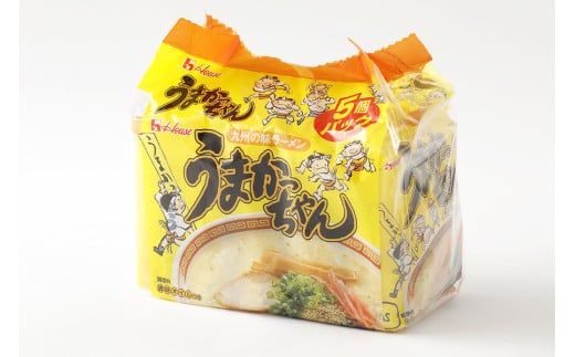 うまかっちゃん 30食(5袋×6パック) 豚骨ラーメン ラーメン 豚骨 とんこつ 袋ラーメン福岡県嘉麻市14000麺ラーメン