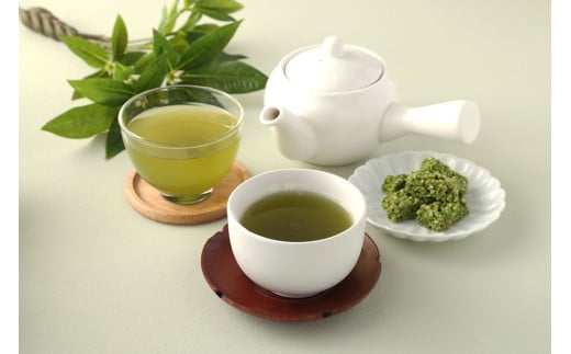 中山吉祥園 八女茶3種セット【水出し・朝露・抹茶クランチ】 八女茶 お茶 茶 緑茶 お菓子 詰め合わせ セット福岡県嘉麻市12000お茶・飲料お茶