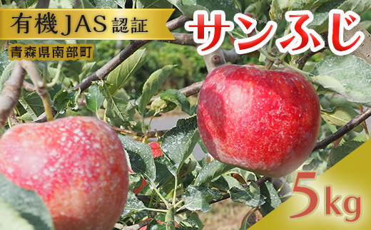 有機JAS認証 サンふじ りんご 約5kg 【和楽堂りんご養生農苑】 青森りんご リンゴ 林檎 アップル あおもり 青森 青森県 南部町 三戸 南部 果物 くだもの フルーツ オーガニック 3kg 以上 F21U-326