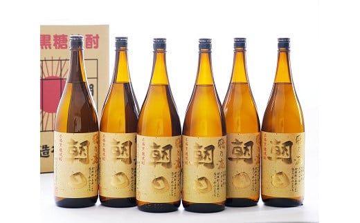 黒糖焼酎「飛乃流」一升瓶6本【朝日酒造】鹿児島県喜界町60000酒・アルコール焼酎