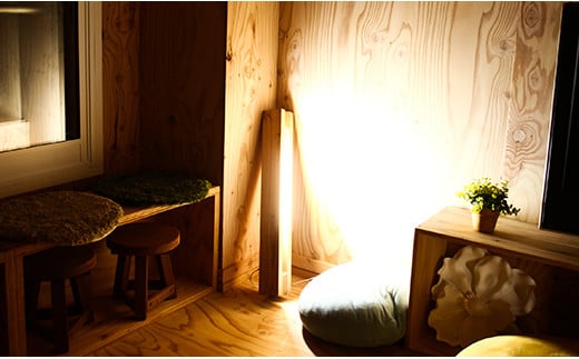 PURE WOOD LASER LIGHT 600 H012北海道栗山町63000衣類・装飾品・工芸品その他 装飾品・工芸品