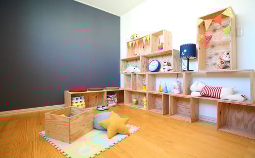 北海道育ちの木材を使った宮大工特製「子供部屋収納セット」 U013北海道栗山町232000衣類・装飾品・工芸品その他 装飾品・工芸品