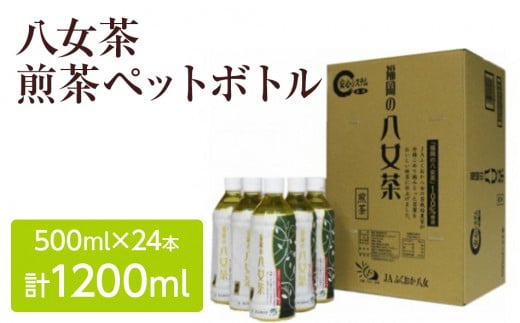 八女茶 煎茶ペットボトル 500ml×24本福岡県田川市12000お茶・飲料お茶