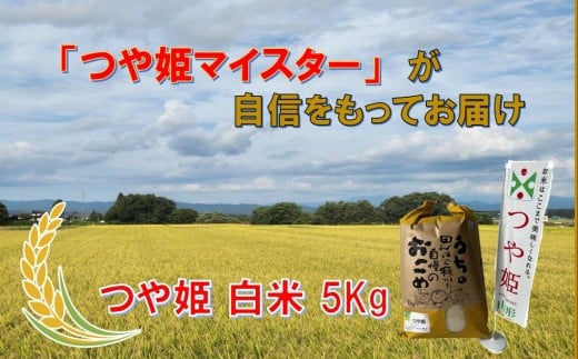 マイスターがつくる つや姫 白米 5kg(飯豊町産)(R7年産)山形県飯豊町32000米・パン白米