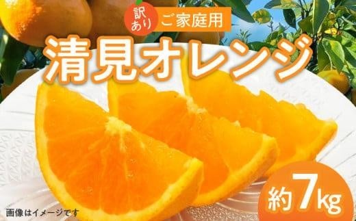訳あり ご家庭用 清見オレンジ 約7kg【2026-3月中旬〜2026-4月上旬配送】香川県高松市20000果物・フルーツみかん・柑橘類