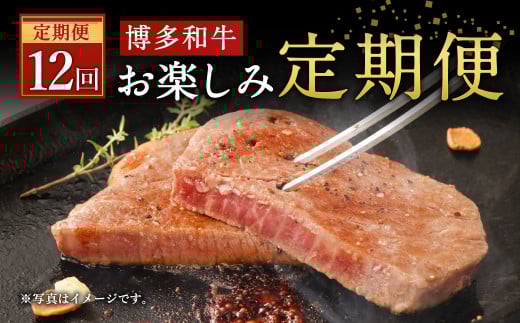 【定期便12回】清柳食産の肉匠が選ぶ 博多和牛 お楽しみ 定期便福岡県柳川市273000肉牛肉