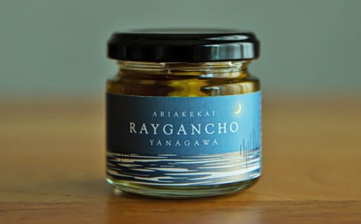 Raygancho (赤エイのアヒージョ) Blue 80g×1本 赤エイ アヒージョ 魚 おつまみ 惣菜 九州 福岡県 柳川市福岡県柳川市7000魚介・海産物その他 魚介・海産物