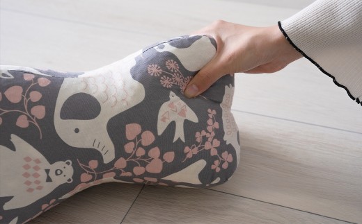 くつろぎほね枕 北欧調 1個 ほね枕 枕 まくら マクラ 万能枕 寝具福岡県柳川市8000雑貨・日用品寝具・タオル