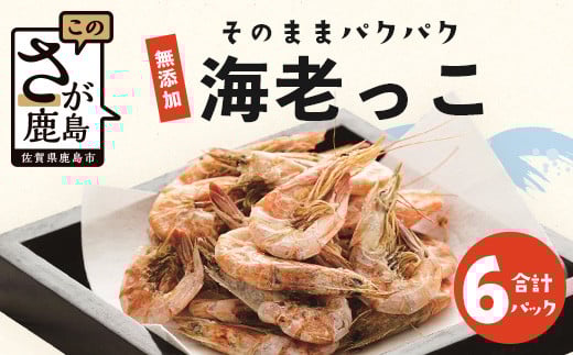 有明海産 無添加 えびっ子【6パック入り】 B-758佐賀県鹿島市12000魚介・海産物その他 魚介・海産物