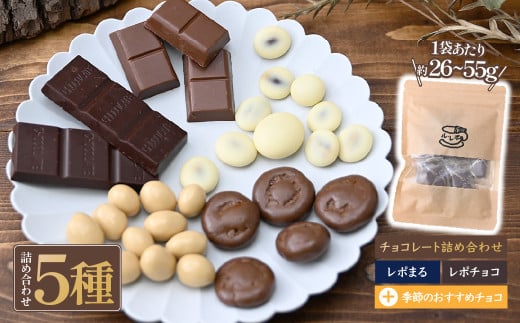 ル・レポ チョコレートの詰め合わせセット 5袋 | ル・レポ ルレポ チョコレートプレゼント ギフト おやつ 洋菓子 詰め合わせ ハイカカオ チョコ アソート 埼玉県 草加市埼玉県草加市8000菓子