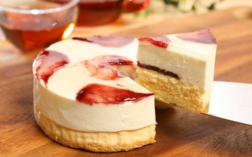 【大切な方へ思いを伝えませんか。】山ぶどうWチーズケーキホワイトデーギフト(4号:直径12p)岩手県久慈市6500菓子・スイーツケーキ・カステラ