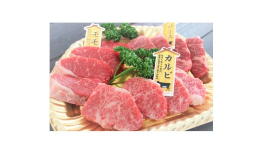 ttn199土佐あかうし焼肉3種盛 1人前(200g)×2P高知県土佐町23000肉牛肉