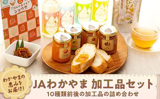 わかやまの恵みをお届け! JAわかやま 加工品セット和歌山県和歌山市17000鍋セット・総菜・加工食品ジャム・はちみつ