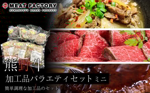 熊野牛 加工品バラエティセットミニ和歌山県和歌山市20000鍋セット・総菜・加工食品総菜