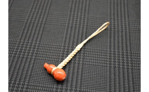 桃色珊瑚のひょうたんお守り高知県宿毛市20000衣類・装飾品・工芸品アクセサリー