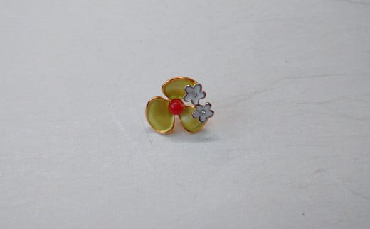 海の秘宝珊瑚:ブローチB高知県宿毛市6000衣類・装飾品・工芸品アクセサリー