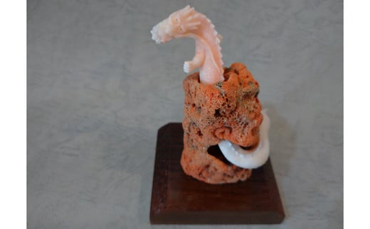 海の秘宝珊瑚:置物B高知県宿毛市1000000衣類・装飾品・工芸品その他 装飾品・工芸品